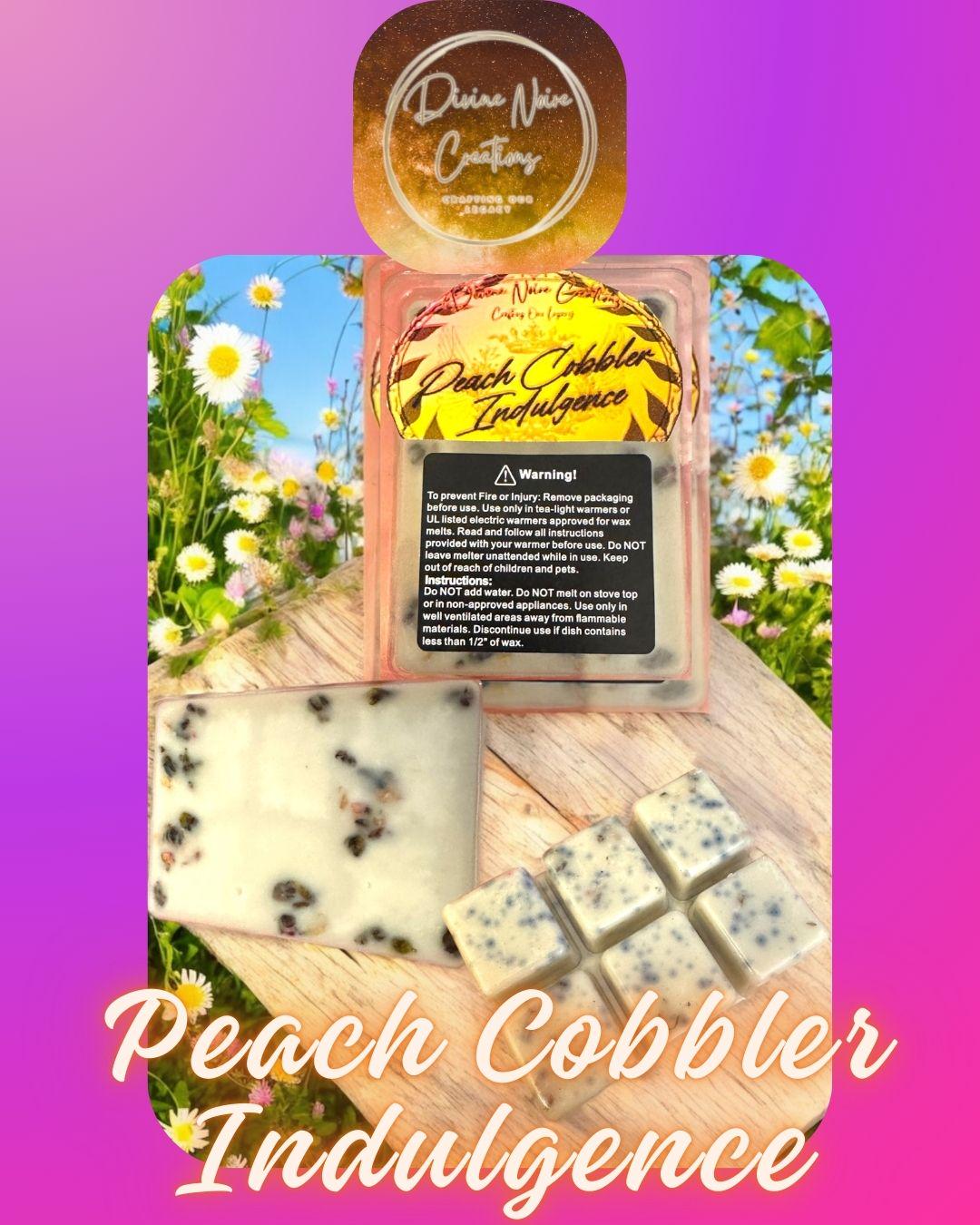 Peach Cobbler Indulgence Wax Melt (1)