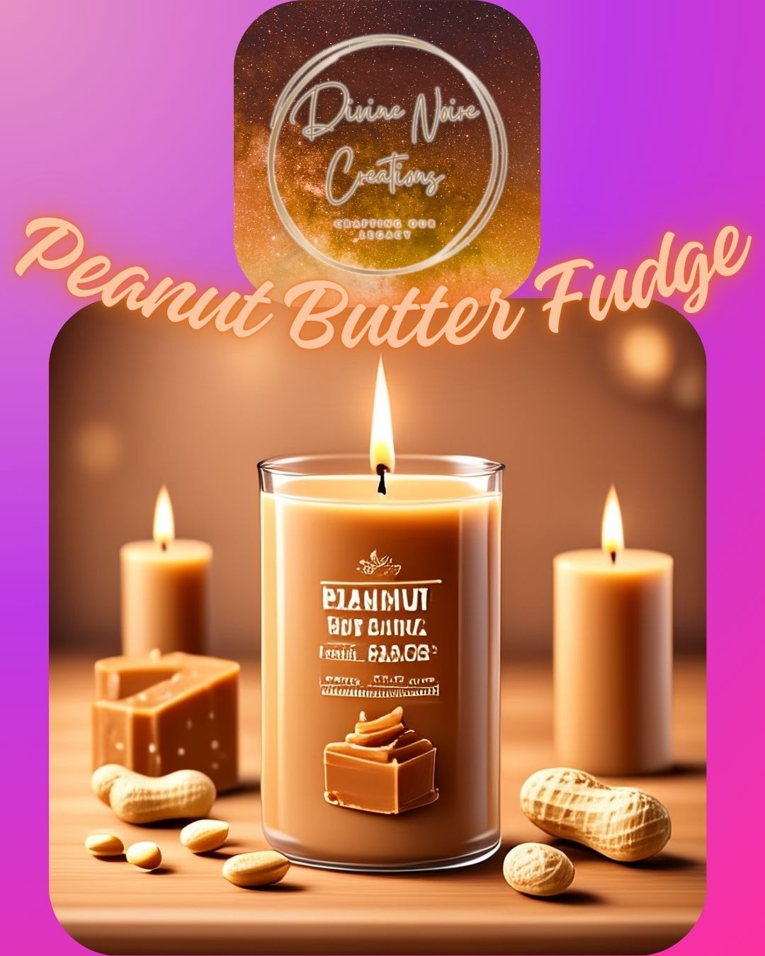 Peanut Butter Fudge Candle