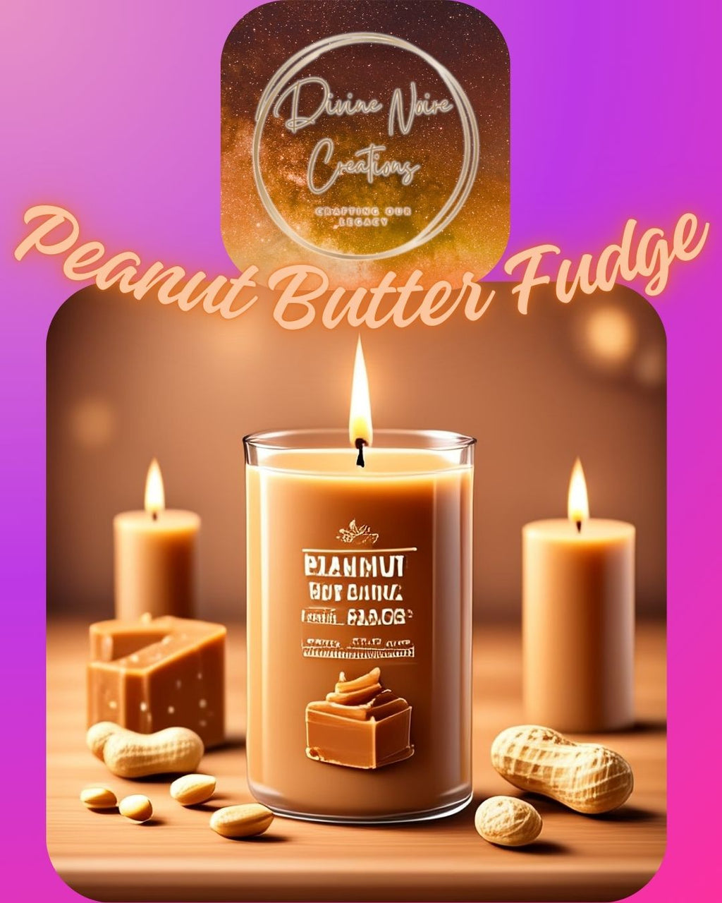 Peanut Butter Fudge Candle