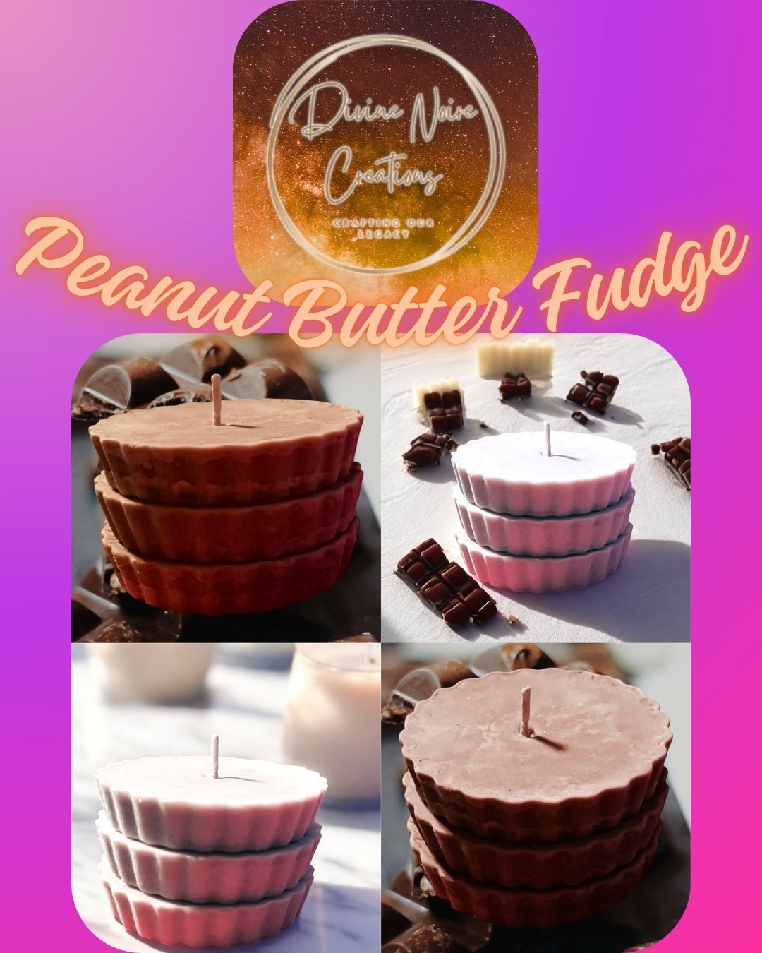 Peanut Butter Fudge Candle