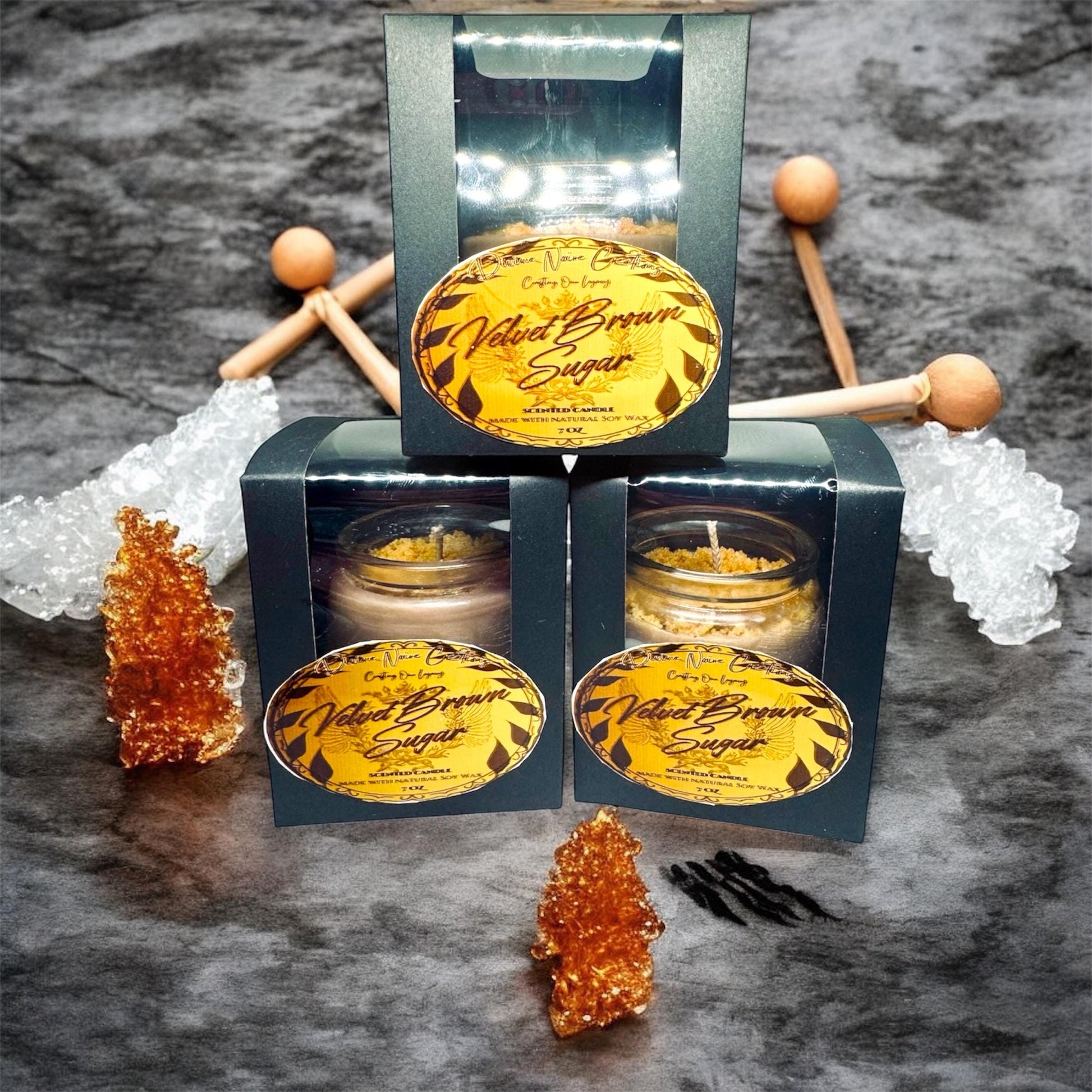 Velvet Brown Sugar Candle 7 oz