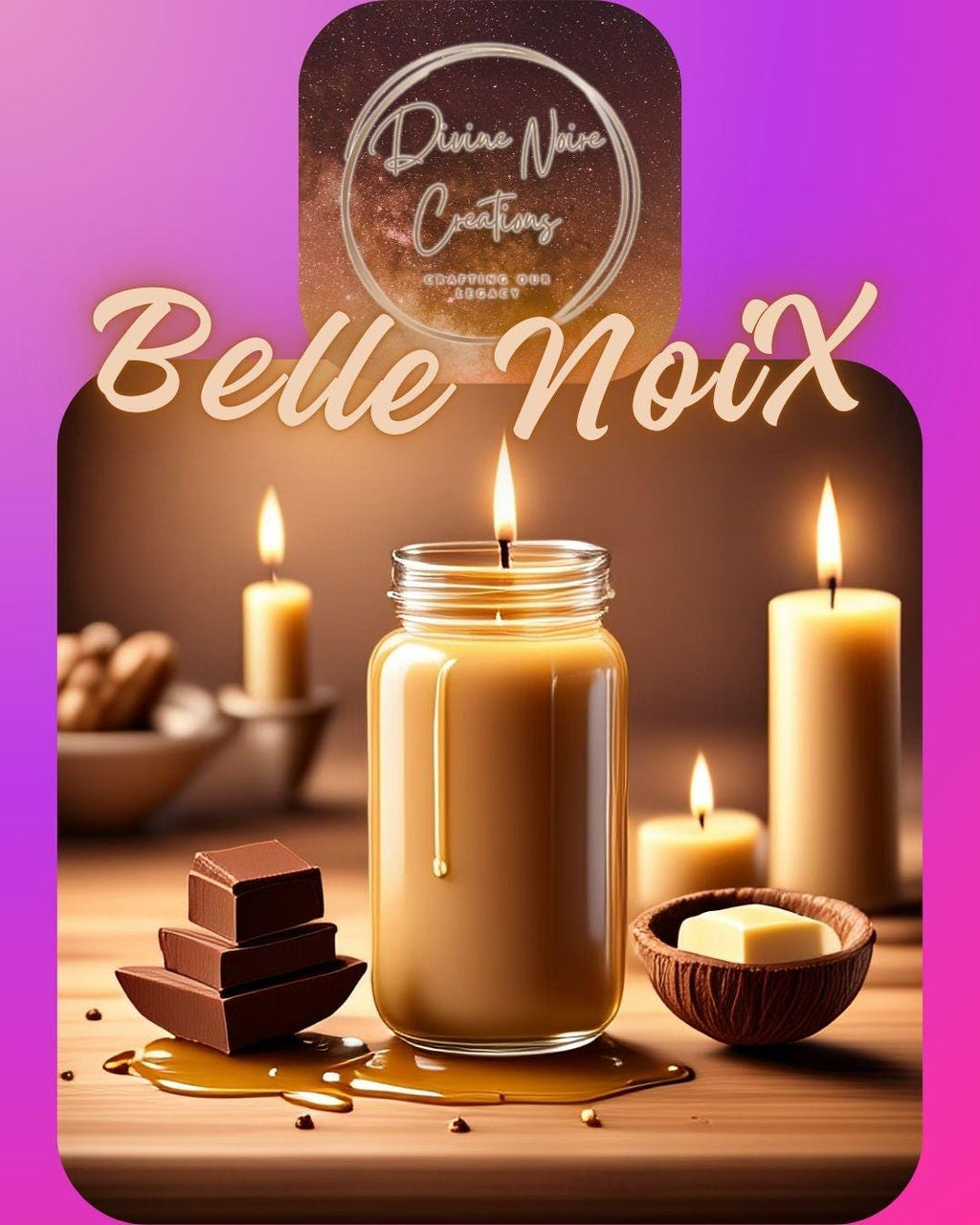 Belle NoiX Candle (2) 4 oz