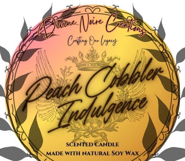 Peach Cobbler Indulgence Wax Melt (1)