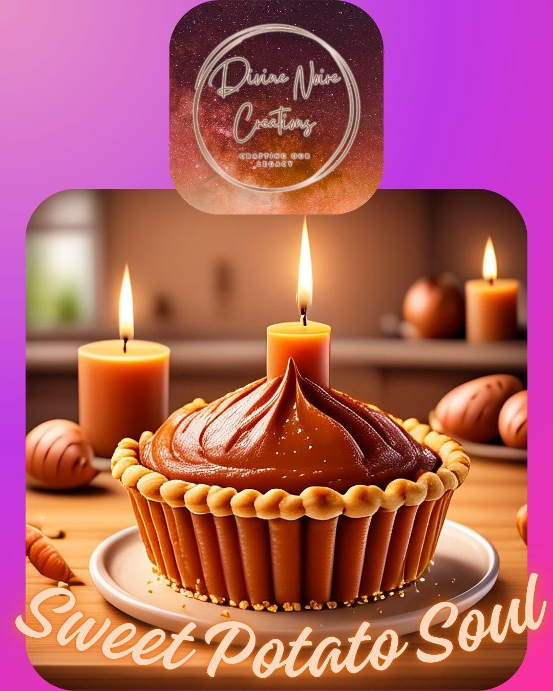 Sweet Potato Soul Candle 8 oz