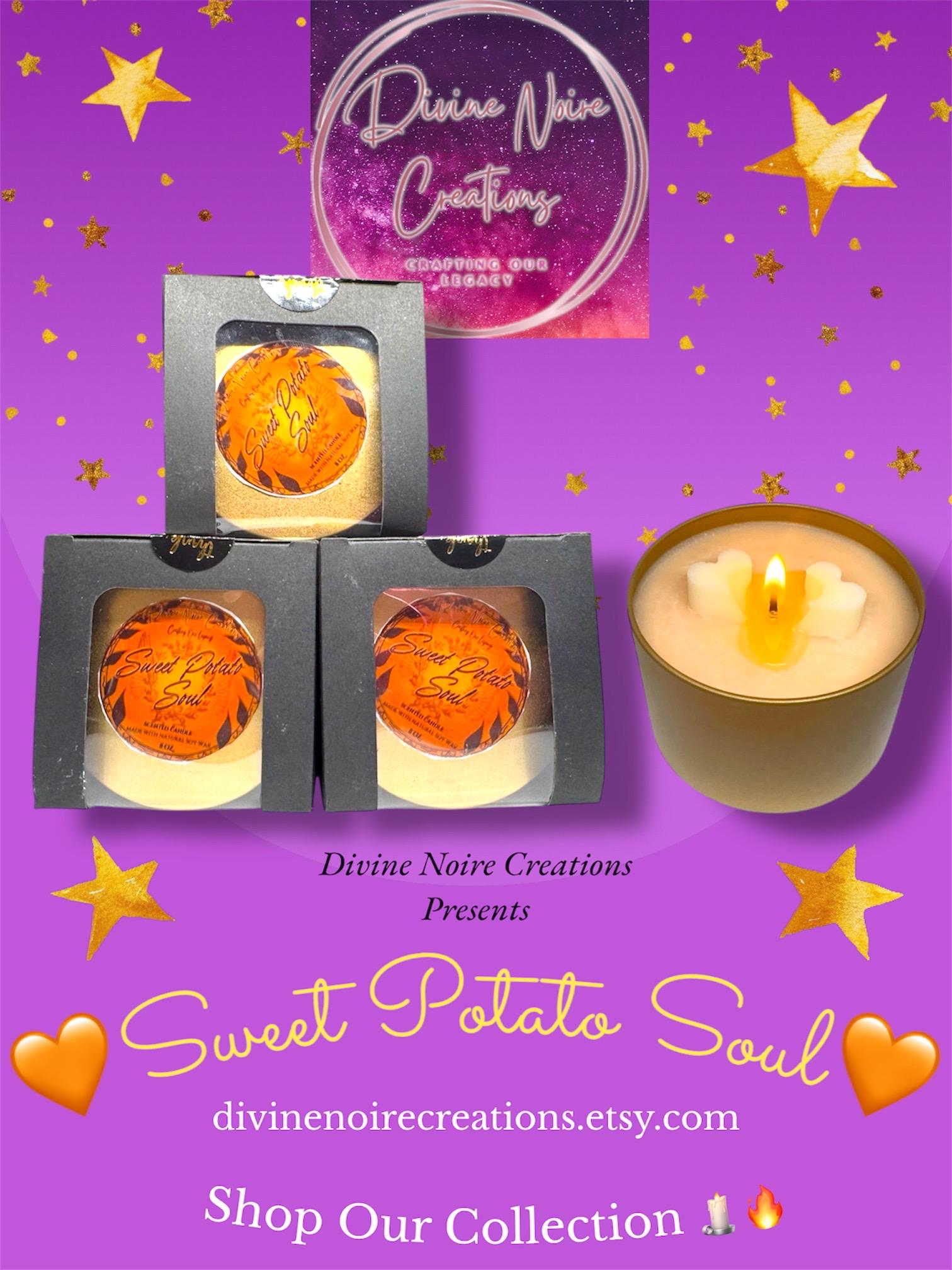 Sweet Potato Soul Candle 8 oz
