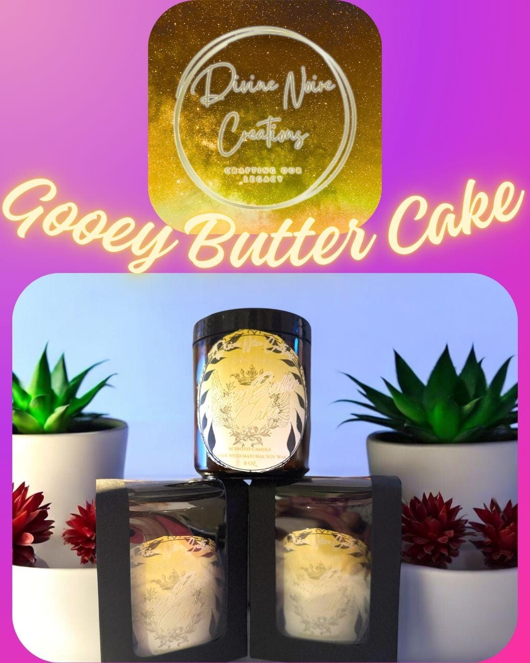 Gooey Butter Cake Candle 8 oz