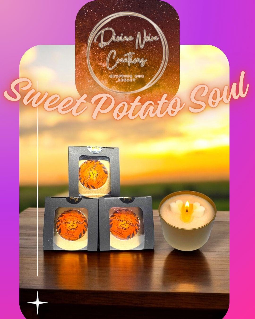 Sweet Potato Soul Candle 8 oz
