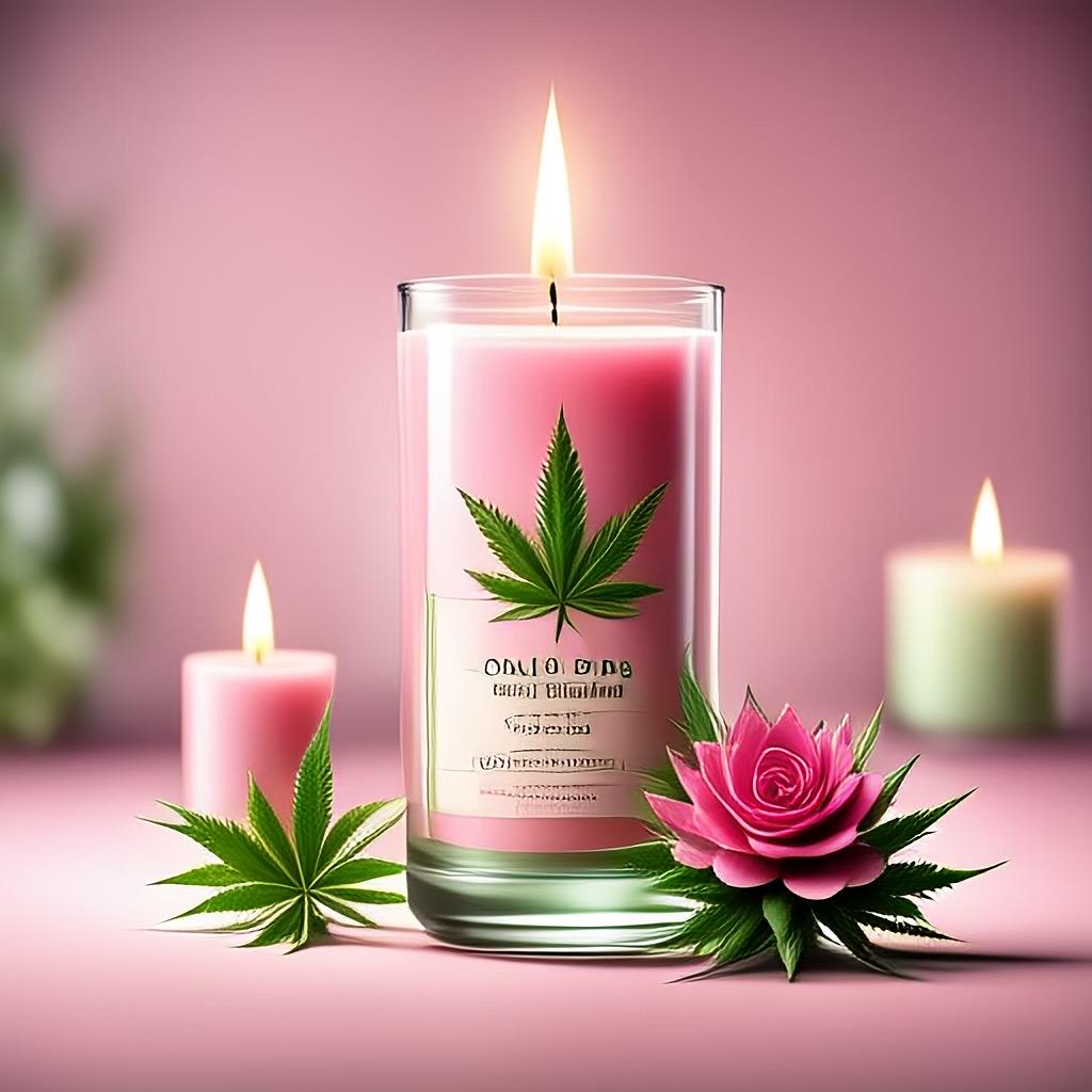 CannaRose Candle 8 oz