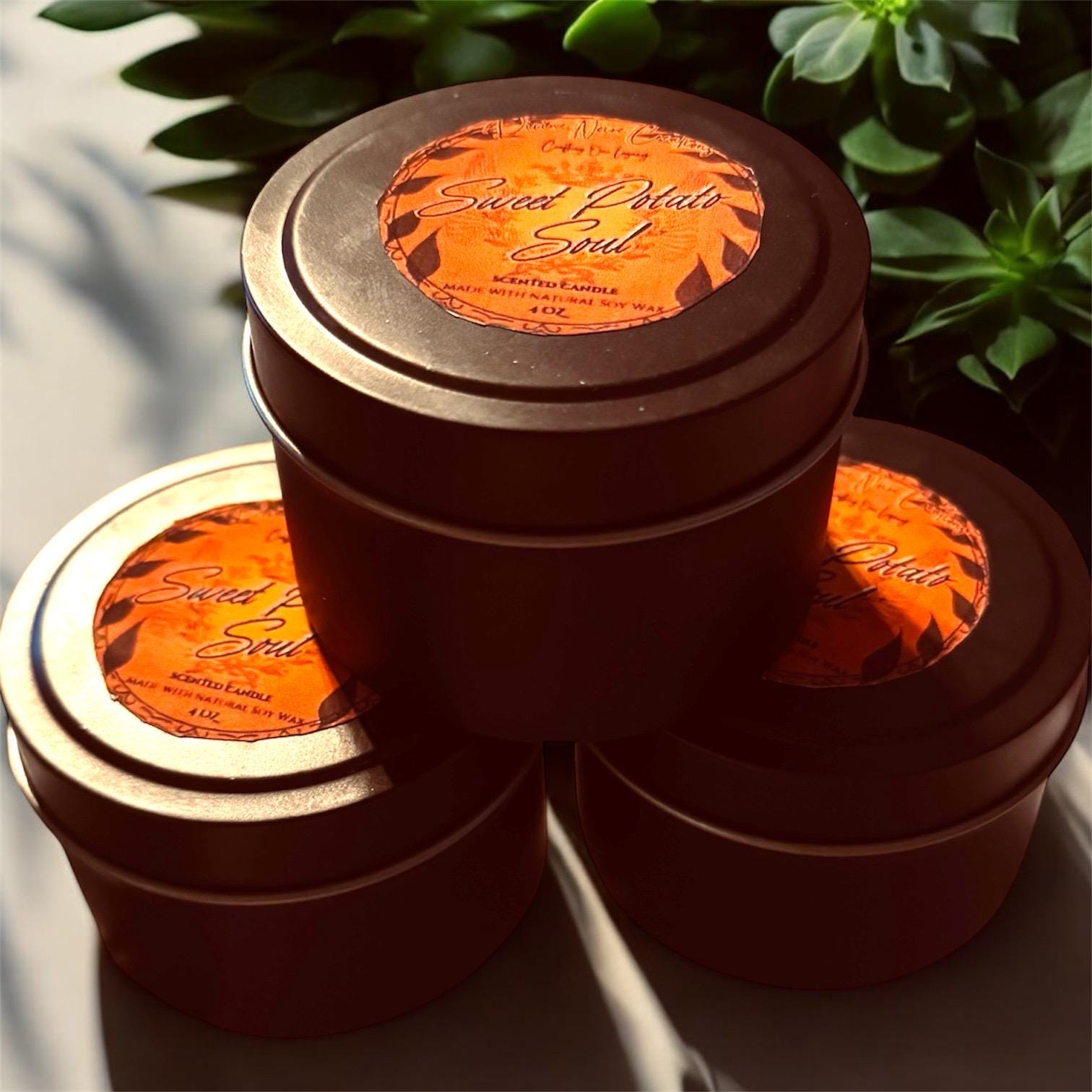 Sweet Potato Soul Candle 4 OZ (2)