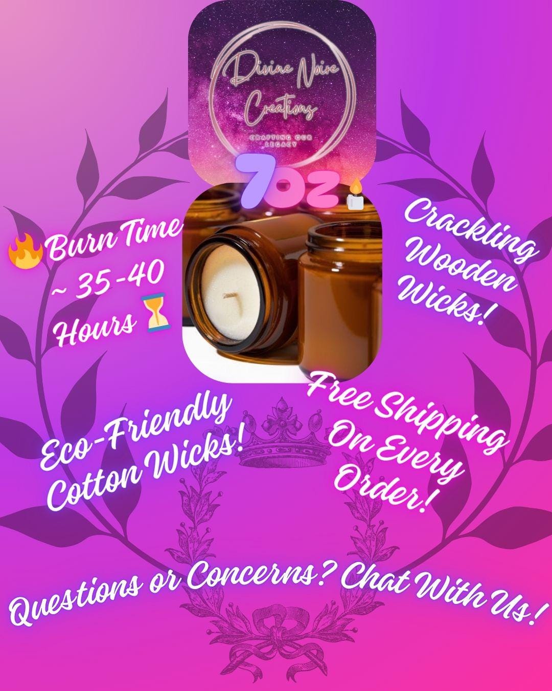 Blessings of Ease Candle 7 oz