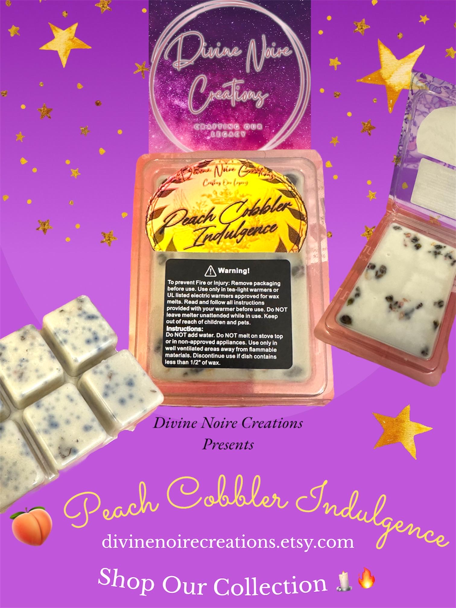 Peach Cobbler Indulgence Wax Melt (1)