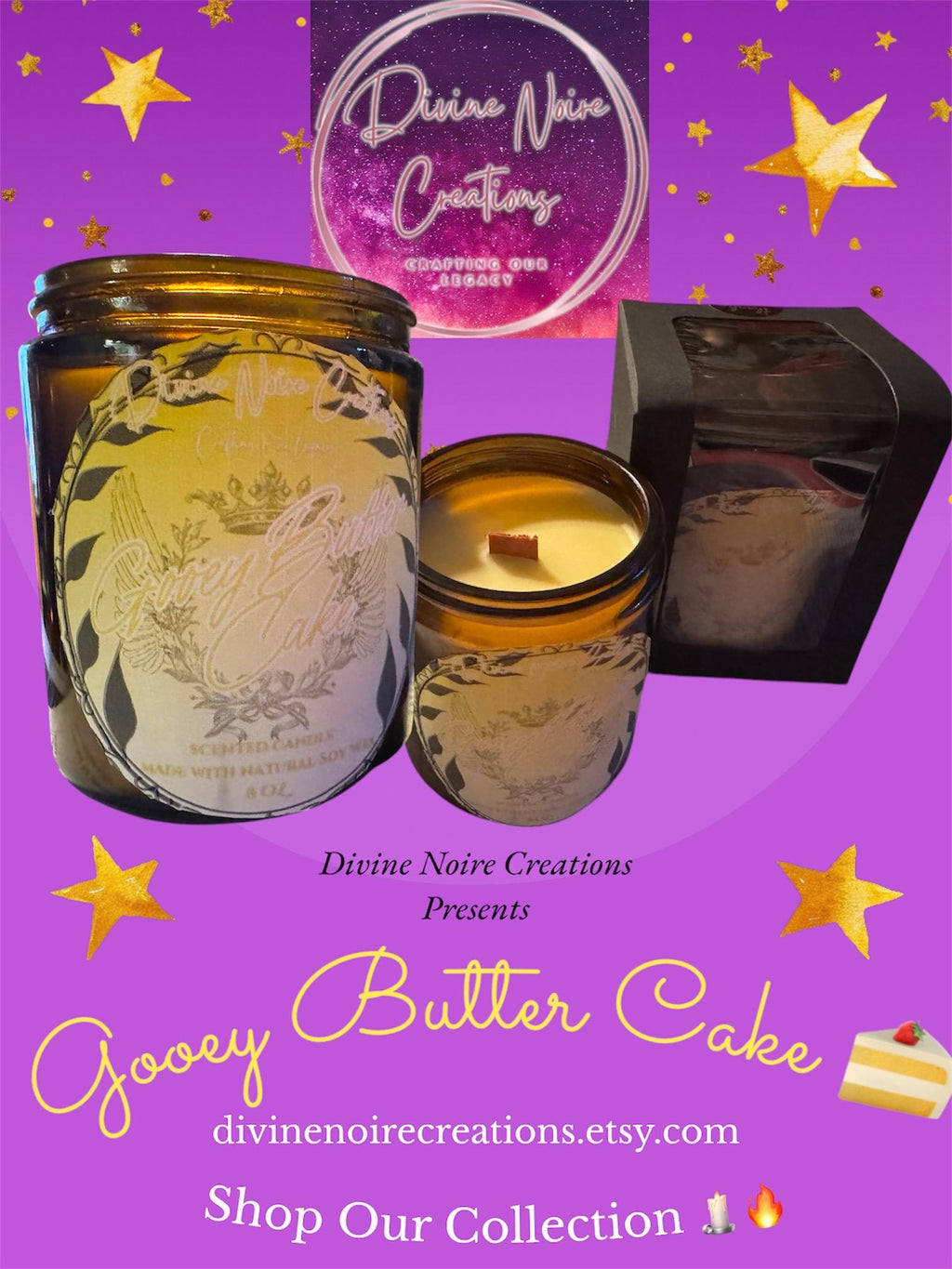 Gooey Butter Cake Candle 8 oz