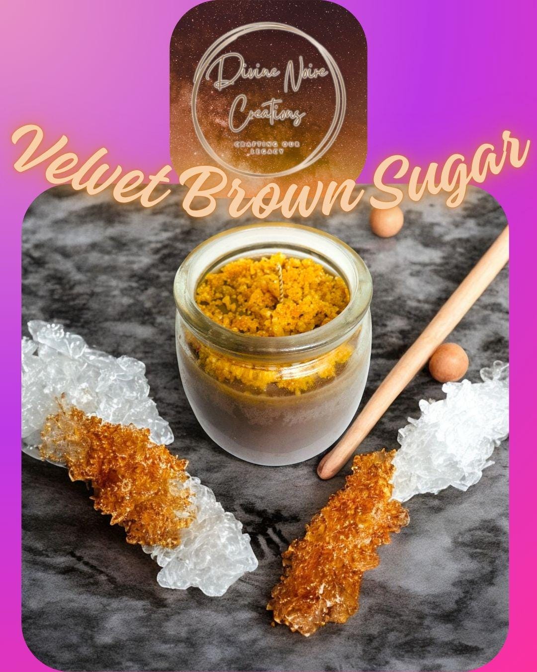 Velvet Brown Sugar Candle 7 oz