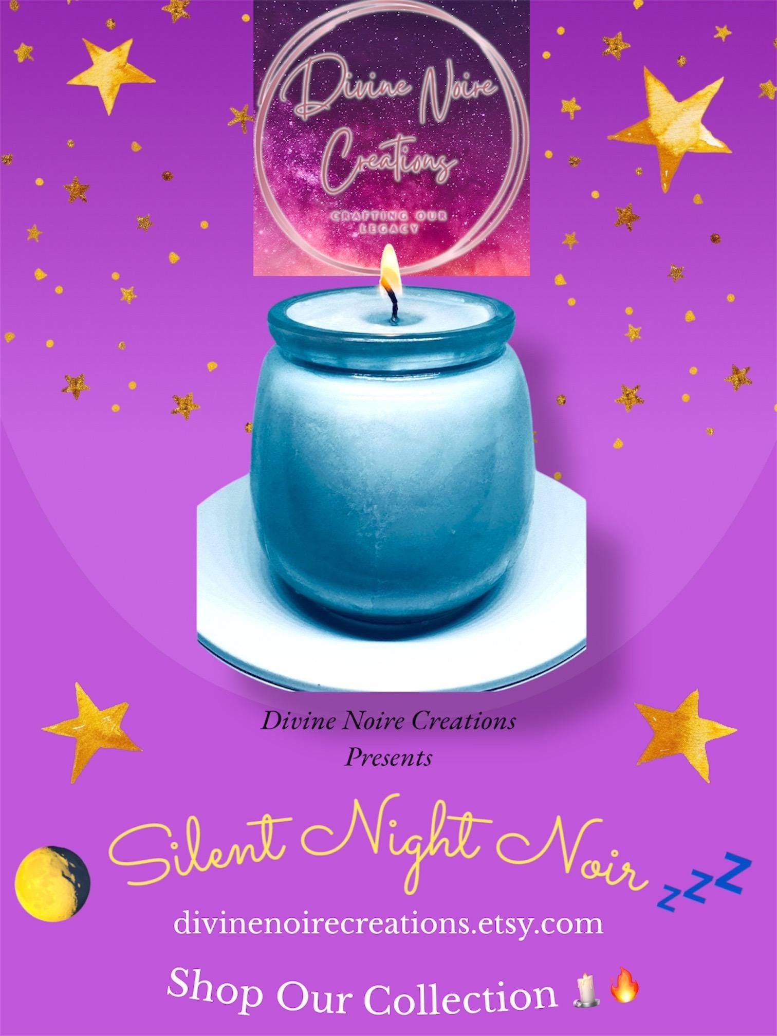 Silent Night Noir Candle 7 oz